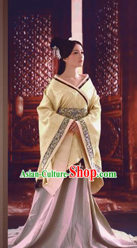 Chinese Ancient Royal Infanta Hanfu Dress Traditional Han Dynasty Imperial Consort Costumes for Women