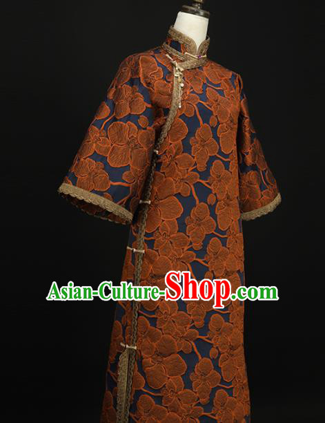 Chinese Traditional Cheongsam Costume Mandarin Qipao Dress for Women