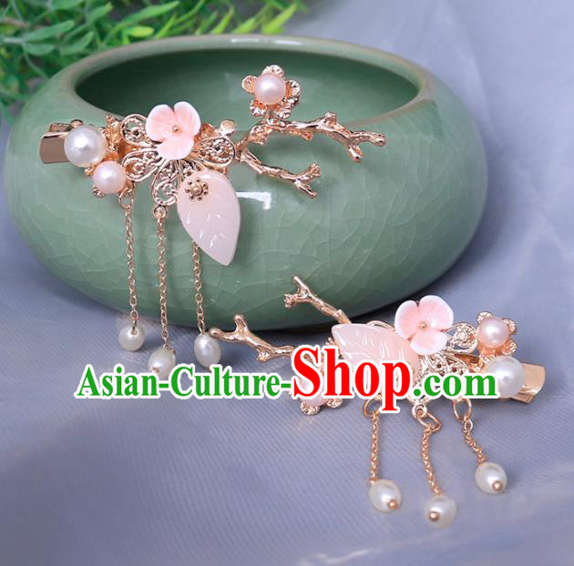 Traditional Chinese Hanfu Hair Claws Hairpins Handmade Ancient Princess Hair Accessories for Women