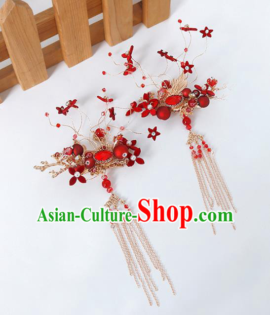 Traditional Chinese Hanfu Hair Claws Handmade Ancient Princess Hair Accessories for Women