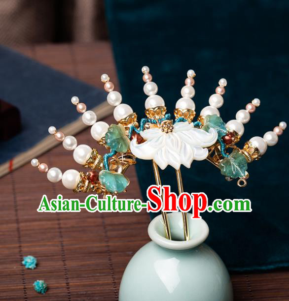 Traditional Chinese Hanfu Song Dynasty Hairpins Handmade Ancient Princess Hair Accessories for Women