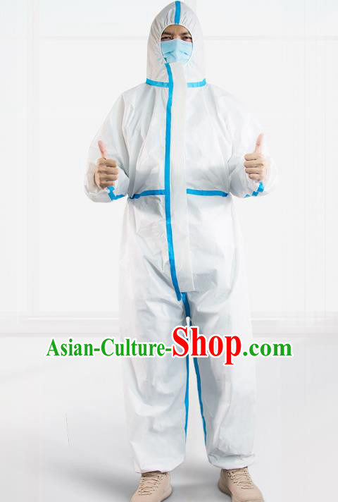 Medical Grade Isolation Clothing to Avoid Coronavirus Nonwoven Protection Suit