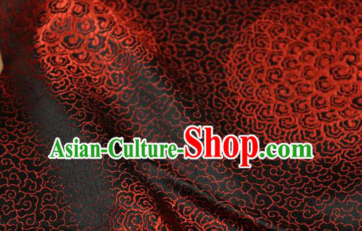 Chinese Traditional Auspicious Clouds Pattern Brocade Fabric Silk Satin Fabric Hanfu Material