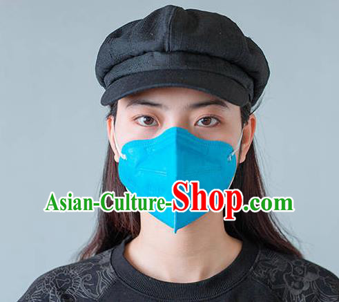 Guarantee Professional Blue KN95 Disposable Protective Mask to Avoid Coronavirus Respirator Medical Masks Face Mask 5 items