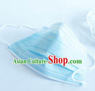 Personal to Avoid Coronavirus Blue Protective Respirator Disposable Mask Surgical Masks Medical Masks 50 items