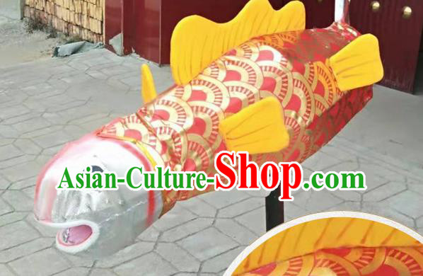 Chinese Traditional Red Carp Lantern Handmade Lantern Festival Fish Lamp