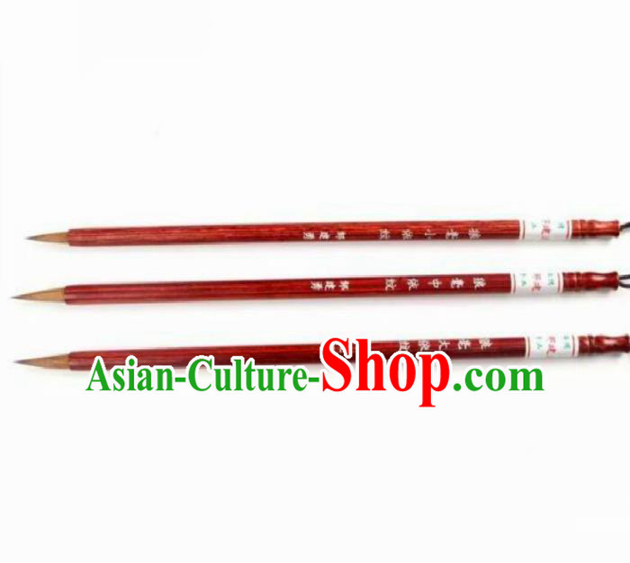 Traditional Chinese Calligraphy Liner Dye Brush Handmade The Four Treasures of Study Writing Brush Pen