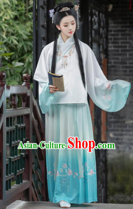 Chinese Traditional Ancient Goddess Princess Historical Costumes for Women