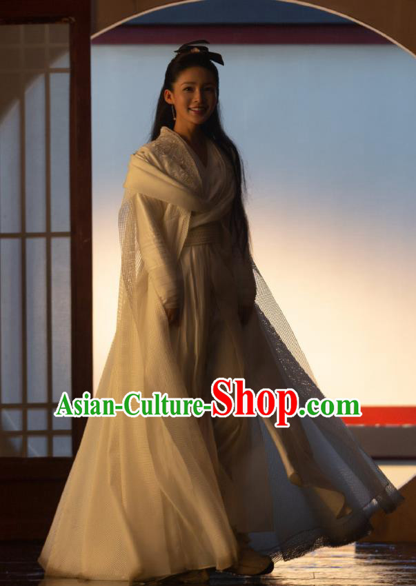 Joy of Life Chinese Drama Ancient Princess Qing Yu Nian Lin Waner Replica Costume and Headpiece Complete Set