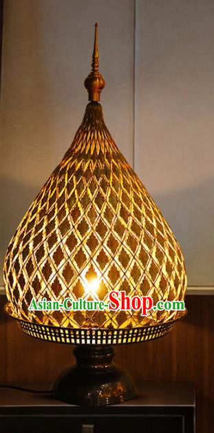 Southeast Asia Traditional Desk Lantern Thailand Handmade Brass Lanterns