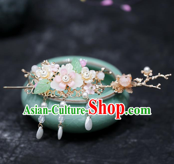 Chinese Traditional Hanfu Hair Crown and Hairpin Ancient Hair Accessories for Women