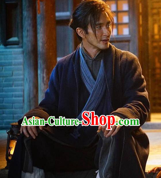 Chinese Drama Candle in The Tomb The Wrath of Time Swordsman Grave Robber Leader Zhegu Shao Costume for Men