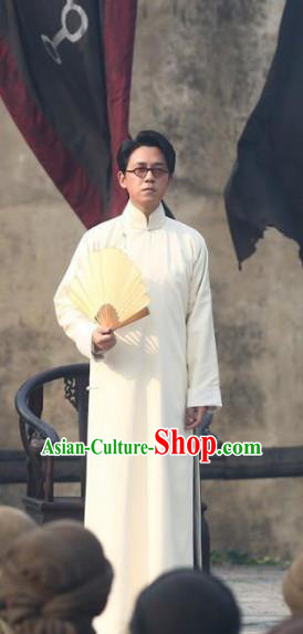 Republic of China Drama Candle in The Tomb The Wrath of Time Grave Robber Leader Chen Yulou Costume for Men