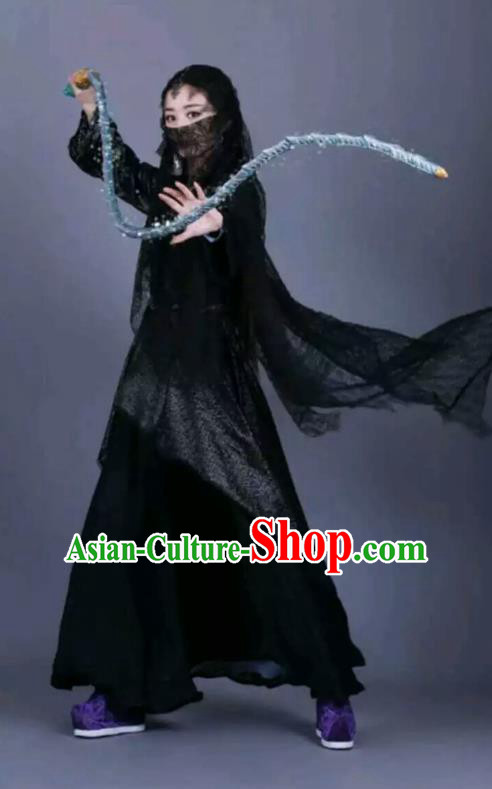 Chinese Historical Drama The Legend of Zu Ancient Demon Swordsman Yu Wuxin Zhao Liying Costume and Headpiece for Women