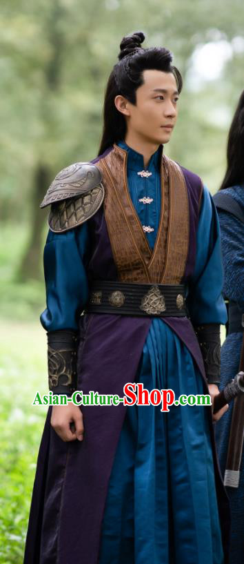 Chinese Ancient Swordsman Clothing Drama The Romance of Hua Rong Prince Jin Yiwen Costumes