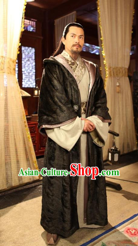 Chinese Ancient Yunnan Costumes Apparels Garment Drama Turbulence of the Mu Clan Ethnic Royal Highness Mu Qing Clothing and Headwear