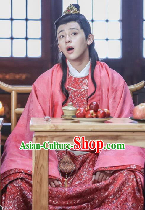 Chinese Ancient Song Dynasty Rich Men Costumes and Hair Accessories Drama Kai Feng Qi Tan Childe Pang Ji Garment Apparels