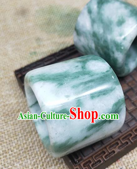 Chinese Ancient Hanfu Jade Ring Finger Annulus Accessories Men Jade Jewelry