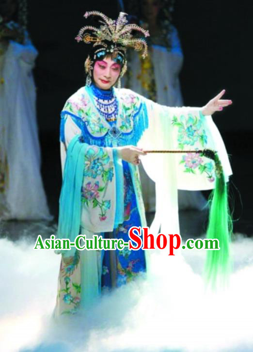 Chinese Peking Opera Hua Tan Diva Dress Costumes the Royal Consort of Tang Apparel Lady Yang Garment and Headwear