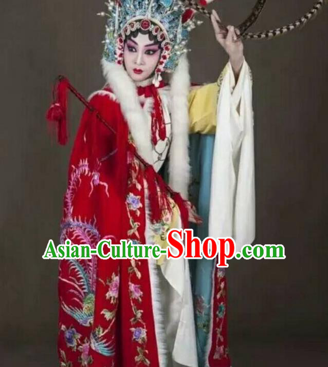 Chinese Peking Opera Hua Tan Dress Costumes the Royal Consort of Tang Apparel Diva Concubine Yang Garment and Headdress