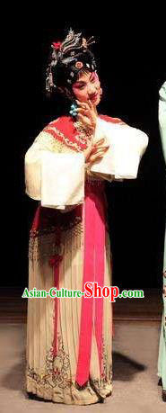 Traditional Chinese Peking Opera Diva Hua Tan Costumes Apparels Garment Kun Opera Selling Youlang Exclusive to the Flower Leader Yao Qin Dress and Headwear