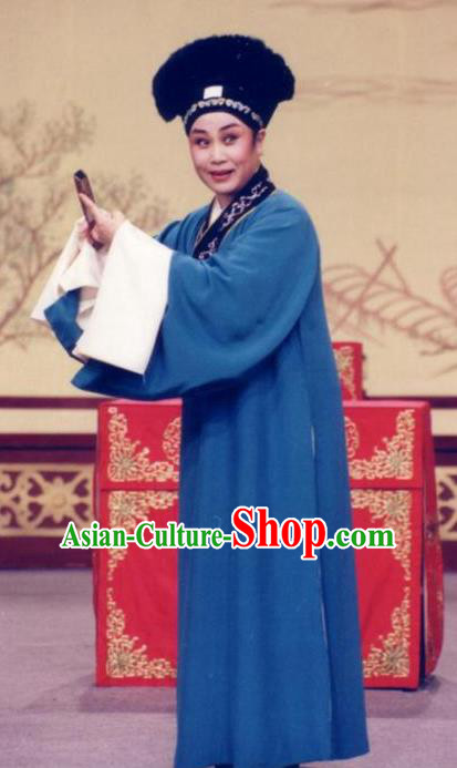 Chinese Peking Opera Costumes Selling Youlang Exclusive to the Flower Leader Kun Opera Young Men Qin Zhong Apparels Garment and Hat