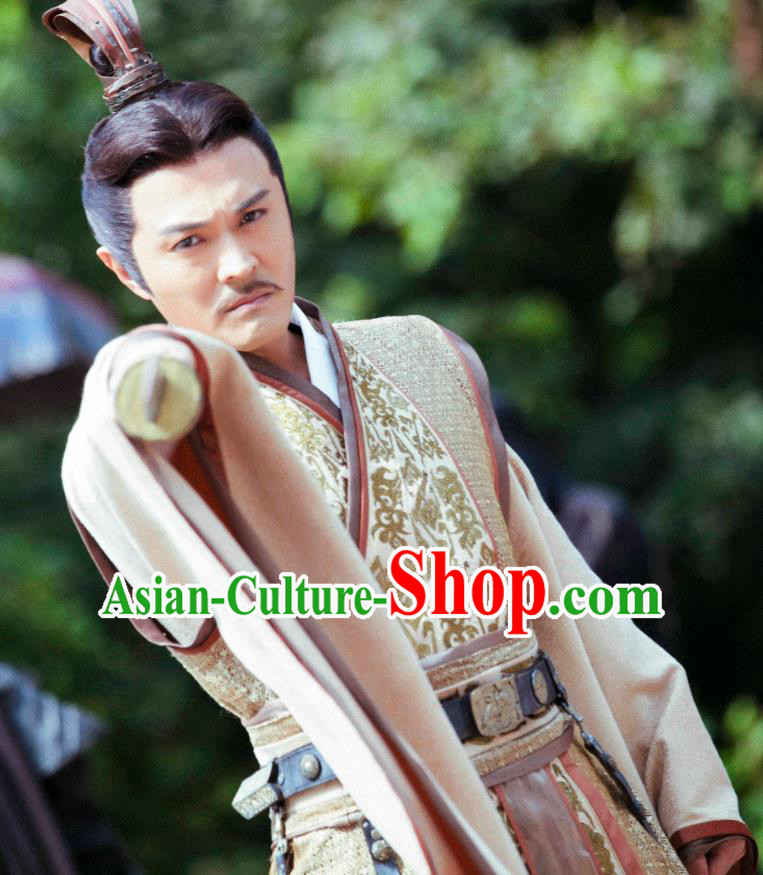 Qing Yu Nian Chinese Ancient Commander of Jinyiwei Guards Drama Joy of Life Shen Zhong Replica Costume for Men