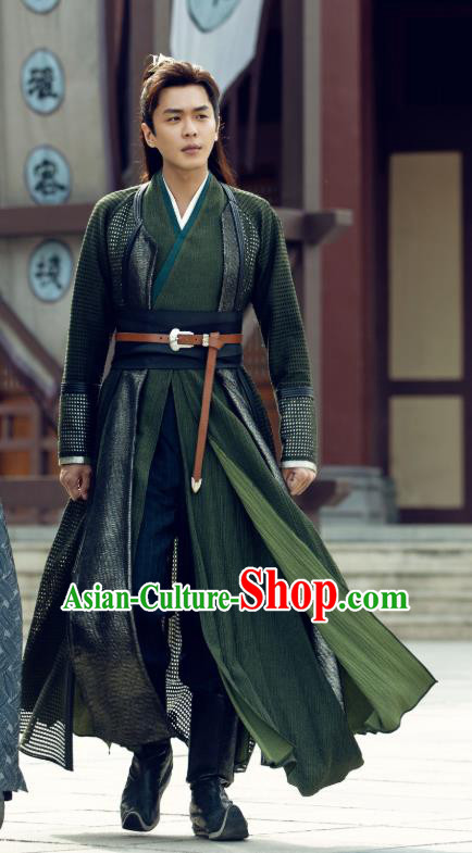 Qing Yu Nian Chinese Ancient Swordsman Fan Xian Drama Joy of Life Zhang Ruoyun Replica Costume for Men