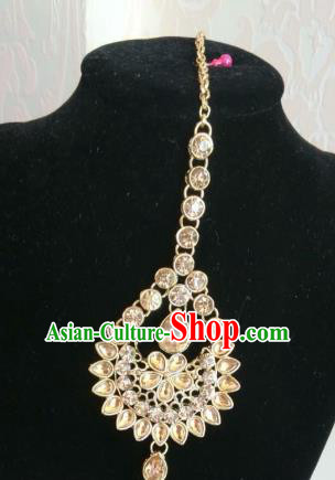 Traditional Indian Court Wedding Hair Accessories Asian India Eyebrows Pendant Jewelry Accessories for Women