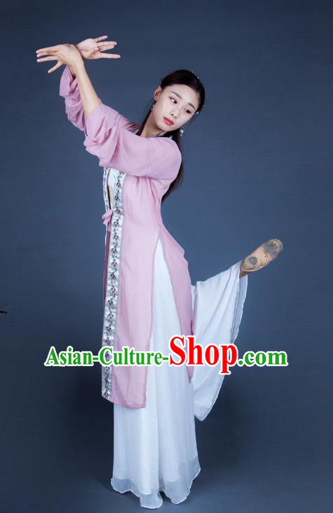 Chinese Traditional Dance Unsillied Dress Classical Dance Stage Performance Costume for Women