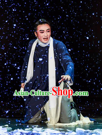 The Family Chinese Yue Opera Young Childe Gao Juemin Garment Costumes Shaoxing Opera Republic of China Xiaosheng Apparels