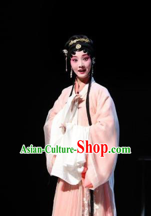 Chinese Kun Opera Actress Yun Niang Apparels Costumes and Headpieces Six Chapters of a Floating Life Kunqu Opera Hua Tan Dress Garment