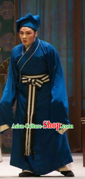 Chinese Yue Opera Servant Costumes and Headwear A Bride For A Ride Shaoxing Opera Apparels Figurant Male Garment Clothing