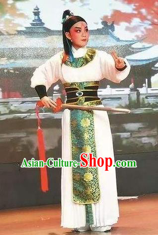 Chinese Yue Opera Xiaosheng King of the North Martial Male Liu Shen Costumes and Headpiece Shaoxing Opera Takefu Princess Garment Apparels