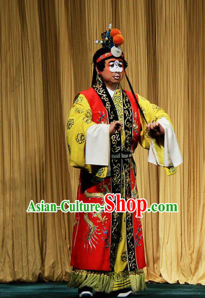 Yu Guo Yuan Chinese Peking Opera Young Man Garment Costumes and Headwear Beijing Opera Prince Li Yuanji Apparels Clothing