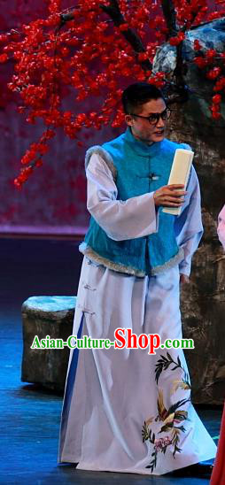 Luo Mei Yin Chinese Peking Opera Niche Apparels Costumes Beijing Opera Young Male Garment Childe Gao Juemin Clothing