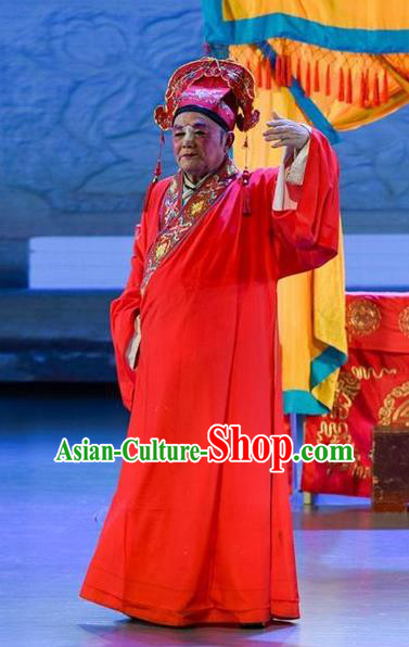 He Zhu Pei Chinese Sichuan Opera Bridegroom Apparels Costumes and Headpieces Peking Opera Xiaosheng Garment Scholar Zhao Peng Clothing