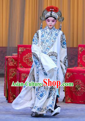 Xin An Yi Chinese Peking Opera Niche Xiaosheng Garment Costumes and Headwear Beijing Opera Young Male Apparels Clothing