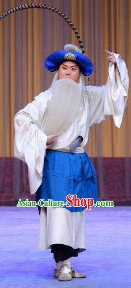 Princess Shuangyang Chinese Peking Opera Laosheng Garment Costumes and Headwear Beijing Opera Apparels Woodcutter Clothing