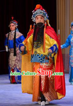 Number One Scholar Matchmaker Chinese Peking Opera Minister Garment Costumes and Headwear Beijing Opera Martial Male Apparels Clothing