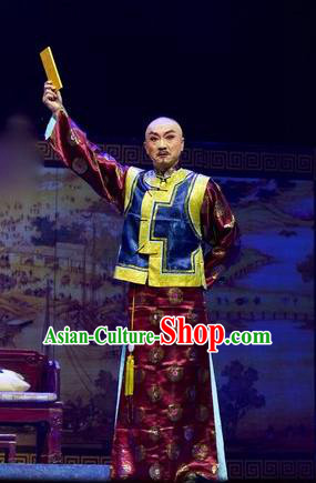 He Qing Hai Yan Chinese Shanxi Opera Qing Dynasty Childe Apparels Costumes and Headpieces Traditional Jin Opera Garment Scholar Shu Mulu Clothing