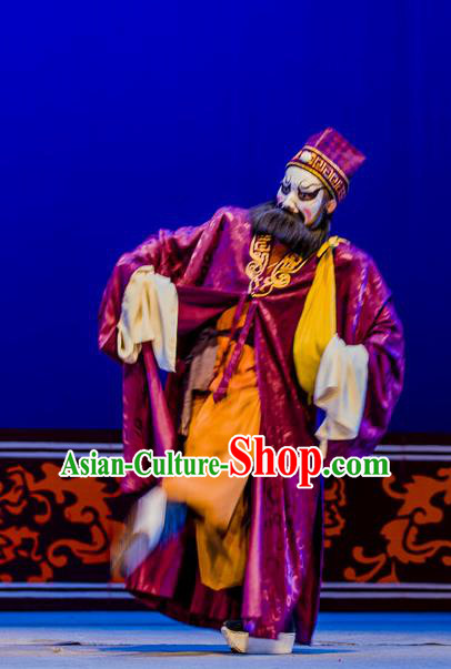 Xian Jie Bian Chinese Hubei Hanchu Opera Drunken Man Apparels Costumes and Headpieces Traditional Han Opera Martial Male Garment Thief Clothing