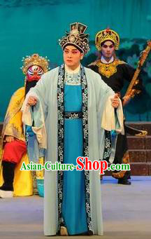 Southern Tang Emperor Chinese Guangdong Opera Young Male Apparels Costumes and Headpieces Traditional Cantonese Opera Garment Xiaosheng Li Yu Clothing