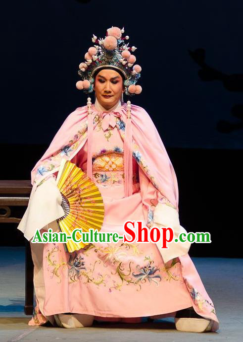 Yuan Yang Sword Chinese Guangdong Opera Niche Apparels Costumes and Headpieces Traditional Cantonese Opera Young Male Garment Childe Li Zhijian Clothing