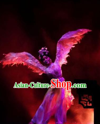 Chinese Cantonese Opera Actress Garment Zi Yun Costumes and Headdress Traditional Guangdong Opera Hua Tan Apparels Young Female Dress