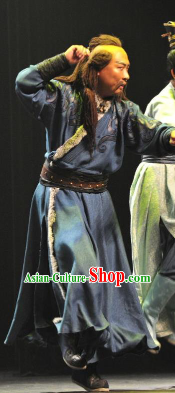 Chinese Traditional Northern Wei Dynasty Official Apparels Costumes Historical Drama Bei Wei Feng Yang Ancient Ethnic Male Garment Clothing and Headwear