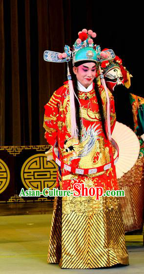 He Gong Huan Qing Chinese Sichuan Opera Prince Xiao Yan Apparels Costumes and Headpieces Peking Opera Highlights Young Male Garment Xiaosheng Clothing