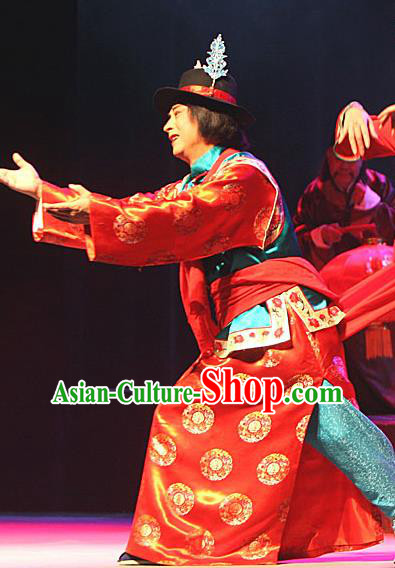 Jin Zi Chinese Sichuan Opera Bridegroom Jiao Daxing Apparels Costumes and Headpieces Peking Opera Highlights Young Male Garment Niche Clothing