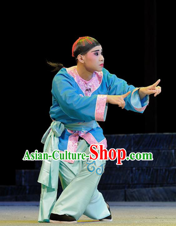 Legend of Chen Mapo Chinese Sichuan Opera Servant Apparels Costumes and Headpieces Peking Opera Highlights Garment Livehand Mei Zhuozhuo Clothing