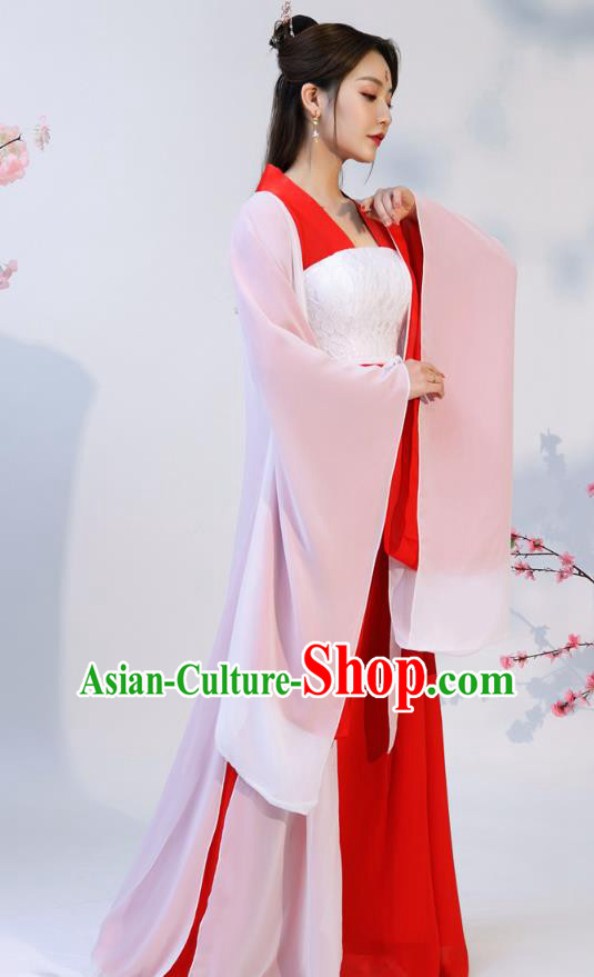 Chinese Ancient Drama Noble Infanta Hanfu Dress Apparels Traditional Song Dynasty Patrician Lady Historical Costumes